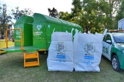 Lanús: La Provincia presentó el programa "Lanús Recicla"
