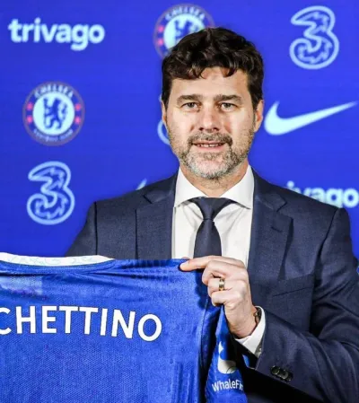 Pochettino firmó su contrato por tres años y es el nuevo director técnico del Chelsea