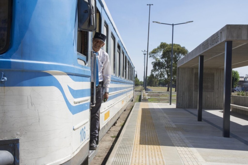 UNLP: Nuevos avances en la obra de extensión de recorrido del Tren Universitario