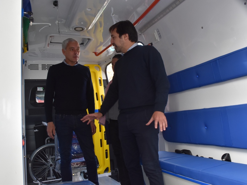 Berisso: El Municipio incorpora una nueva ambulancia para el SAME