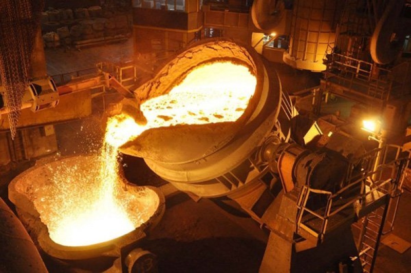 La producción de acero se desplomó el 9,7% interanual en febrero
