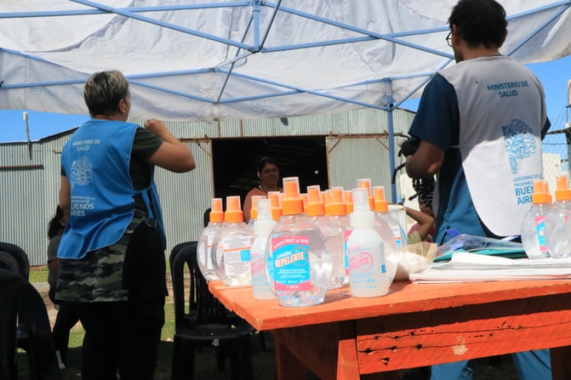 Dengue: La Provincia realizó operativos territoriales y distribuyó 10 mil frascos de repelente