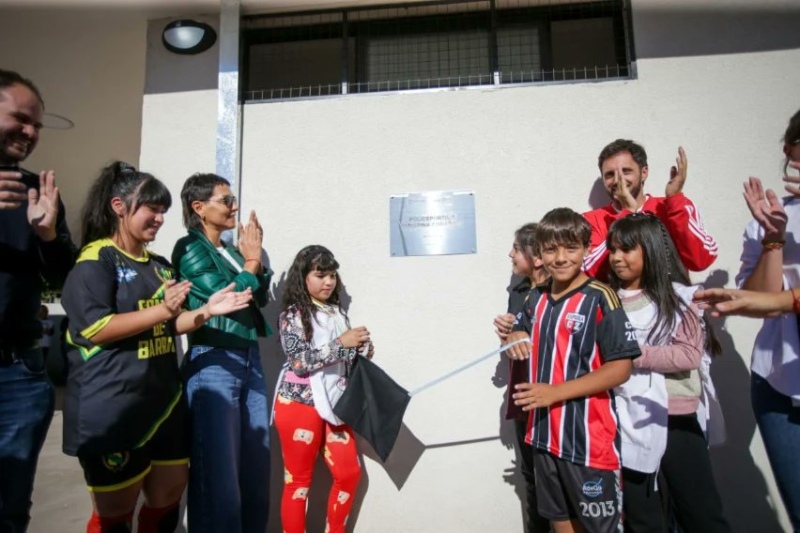 Quilmes: Inauguran el nuevo polideportivo de Bernal Oeste "Cristina Corazón"