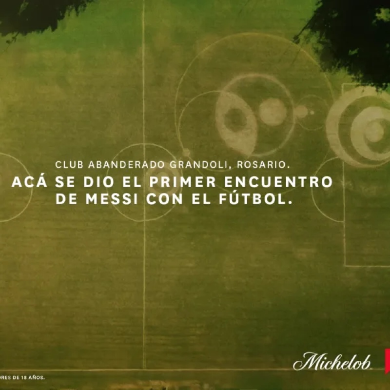 Michelob ULTRA refuerza su sponsoreo con Lionel Messi y develó la llegada de una lata muy especial