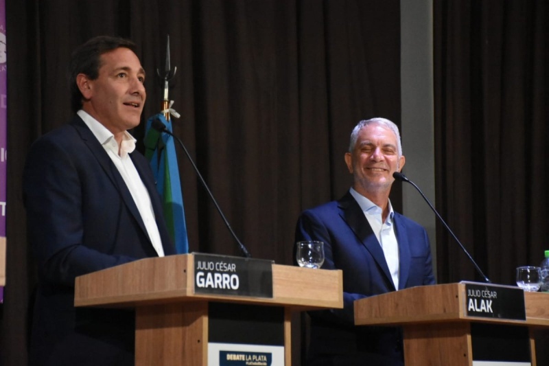La Plata: Julio Alak y Julio Garro establecieron los primeros contactos para comenzar con la transición