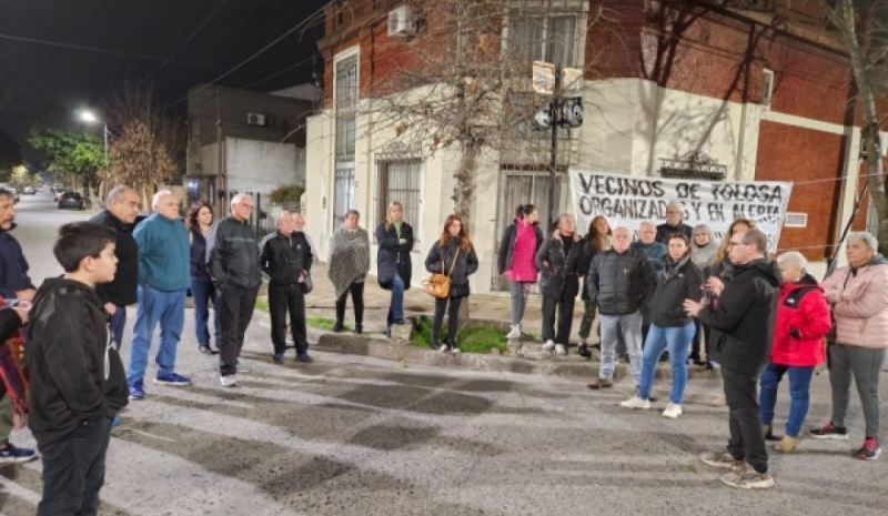 Inseguridad: vecinos de Tolosa se reunirán con funcionarios provinciales y comunales