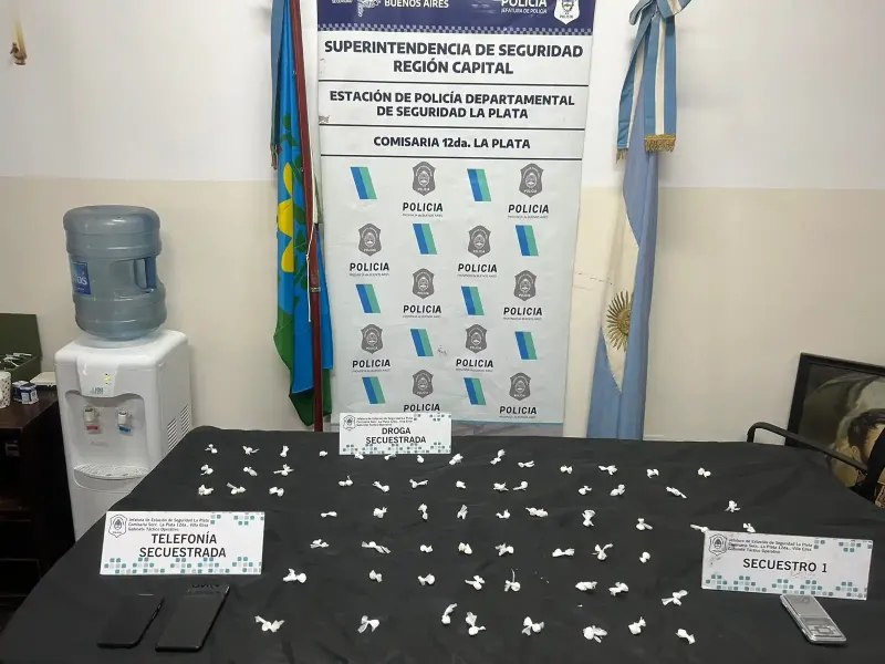 La Plata: desarticularon una banda que se dedicaba a la comercialización de drogas
